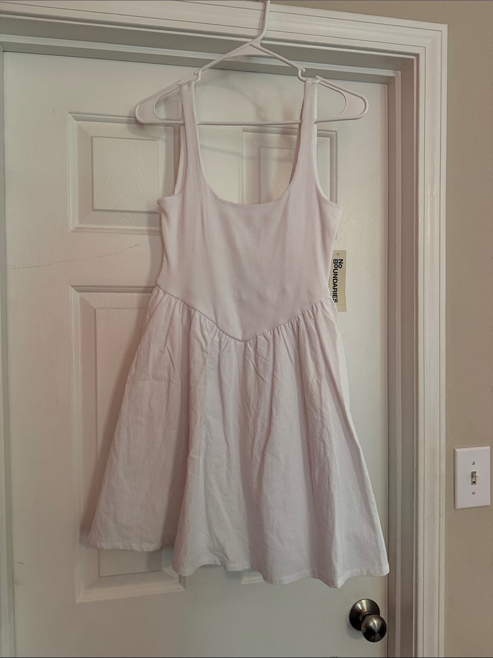 No Boundaries Light Pink Midi Tank Dress